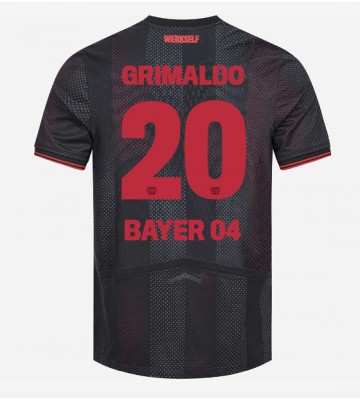 Bayer Leverkusen Alejandro Grimaldo #20 Hjemmebanetrøje 2025-26 Kortærmet